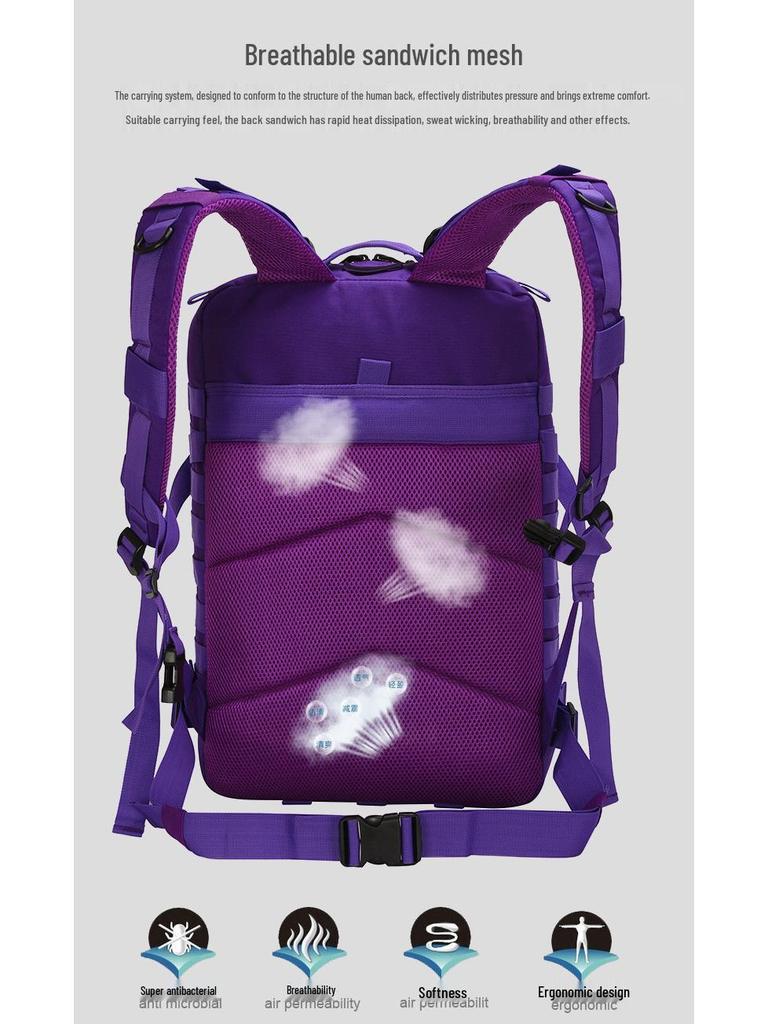 Blackhawk Outdoor Waterproof Wear-Resistant Tactical Backpack, Oxford Cloth, 3P Assault Design