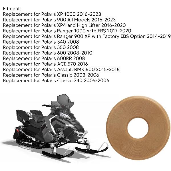 Secondary Clutch Roller Repair Kit, Durable Replacement Parts for Smooth CVT Drive Operation CVT Clutch Rollers Pins Maintenance Kit for Side by Side