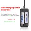 PALO 18650 Battery 3.7v 3200mah Li-ion Rechargeable Battery with Led Smart Charger for 3.7v Li Ion Battery
