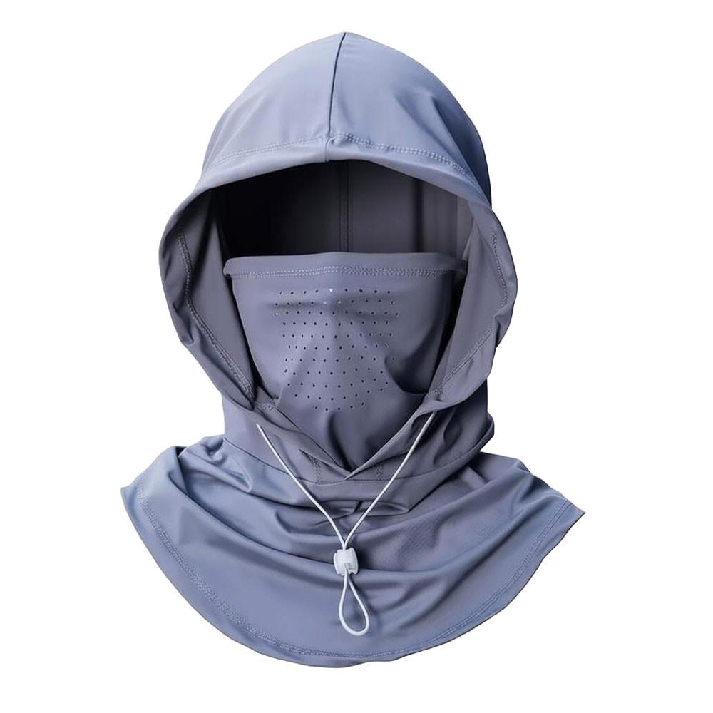 Anti-UV Sunshade Cap Breathable Face Mask Pullover Cap Unisex Sunscreen Hat  Summer