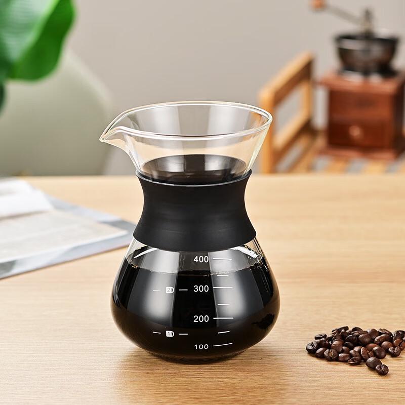 ZISIZ Cold Brew & Pour-Over Coffee Maker with Scale and Filter