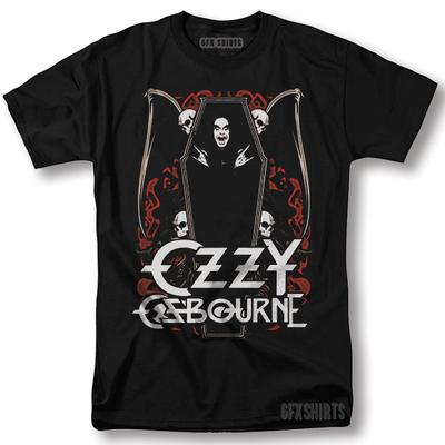 Black Sabbath Ozzy Ozbourne Rockkonzert Tour Vintage Grafikdesign T-Shirt