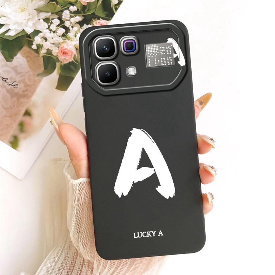 New Fashion Letter Phone Case For Infinix Note 60 Pro X6878 X6879 Soft Silicone Cases For Infinix Note 60 5G Note60 Pro Bumpers