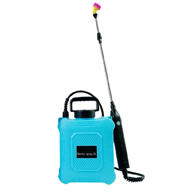 2 Speed Electric Water Sprayer With 6 Interchangeable Attachments And 5L Large Capacity Container