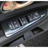 For Kia Forte 2019-2021 Carbon Fiber Style Window Lift Panel Switch Cover Trim