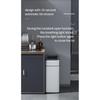 30L Large Capacity Smart Motion-Sensing Trash Bin Bathroom Office Garbage Can Commercial Public Area Dustbin
