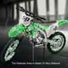 1:12 Kawasaki Kx450 Nijia Zx-6r Motorcycle Model Toy Diecast Alloy Car Front Wheel Steering Shock Absorption Decorative Boy Gift