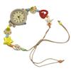 Beaded Star Heart Chain Watch Adjustable Quartz Watch Fashion Bracelet Watch  Women Girls