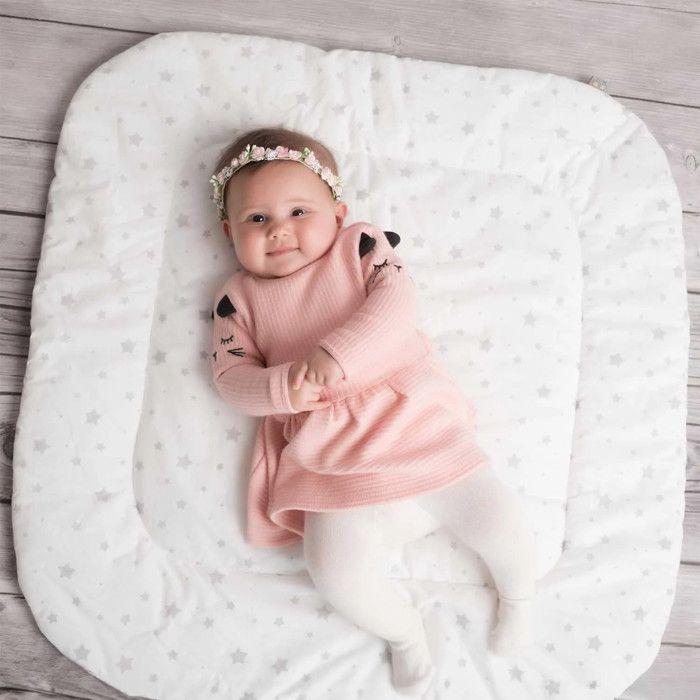 Couverture d'emmaillotage minky STELLA