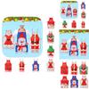 Christmas Themed Fabric Apron Colorful Printed Decorative Costume For Festive Celebrations