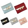 Fashion PU Leather Women Wallet Foldable Small Short Coin Purses Card Holder Ladies