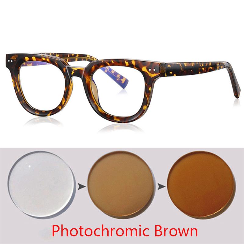 Retro Flat Top Glasses Acetate CP Core Minimalist Optical Frame Prescription Eyeglasses Simple Nail Design
