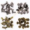 50Pcs Leather Rivets Studs Set Heavy Duty Iron Metal Screws Rivets for Handmade Bag Clothing Repair Sewing Craft Project 55KF