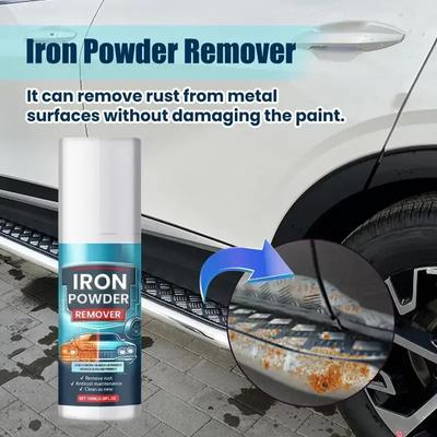 Limpador de metais multiuso removedor de ferrugem spray removedor de carros manutenção superfície de metal pintura cromada limpeza de carros limpeza ferrugem spray