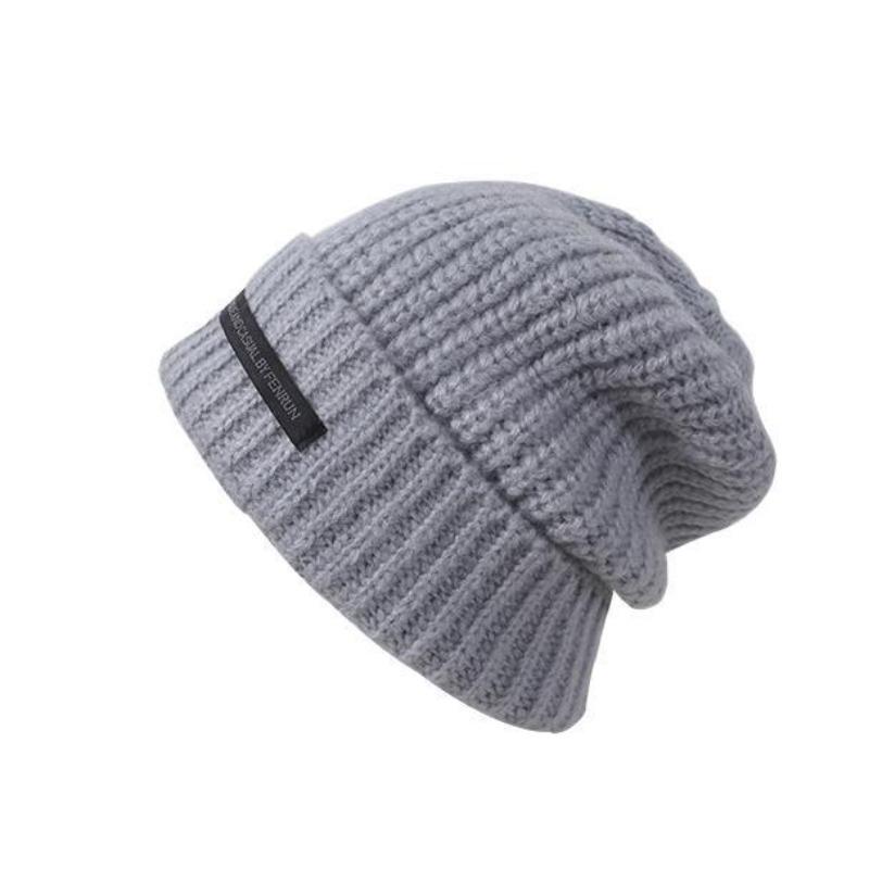 Korean Hats for Women In Autumn and Winter Fashionable and Versatile Plus Velvet Thickened Warm Windproof Wool Hat Outdoor Cold Proof Hat