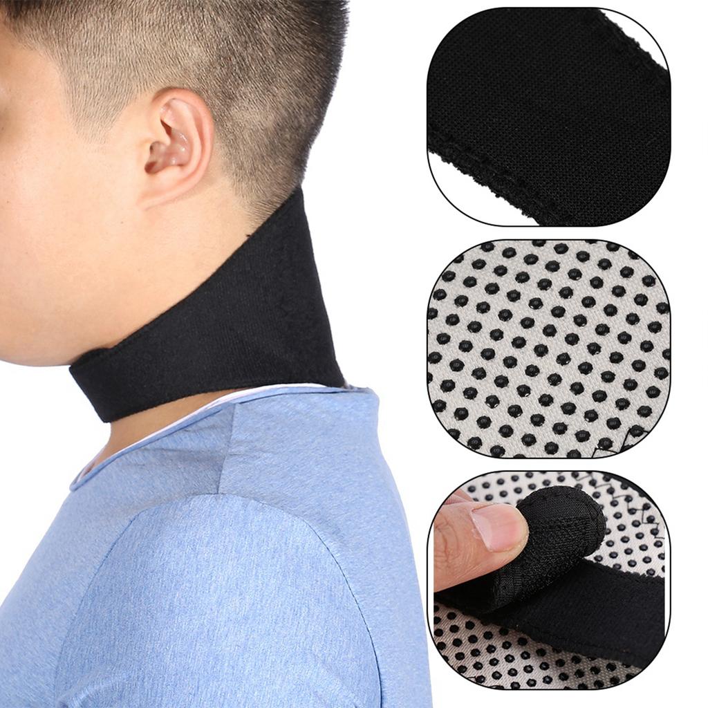 Soft Neck Support Strap Breathable Lightweight Neck Protect Wrap for Daily Work Home Office