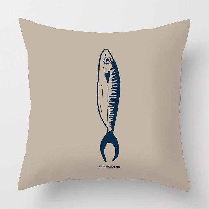 Față de pernă cu model geometric de animale 18x 18 inch față de pernă imprimată lavabilă la mașină decorare casă canapea 45x45cm