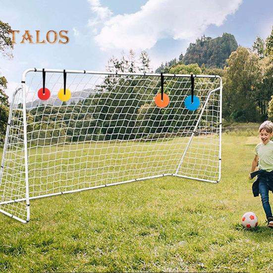Soccer Goal Target Flat Cones Soccer Hockey Shoot Target with Adjustable Tapes Sports Goal Reactive Agility Training Aid for Lacrosse Baseball