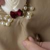 Ceremony Ball Corsage Brooch Wedding Bride and Groom Simulation Flower Corsage