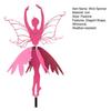 Fairy Wind Spinner Ballet Dancer Fairy Garden Wind Spinner Iron Dancing Fairy Windmill for Yard Patio Decoration