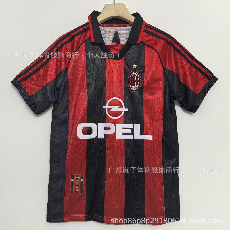 Vintage La Liga Santos, jersey Barcelona No. 10 Paris Portugal Inter Milan AC Brazil football jersey