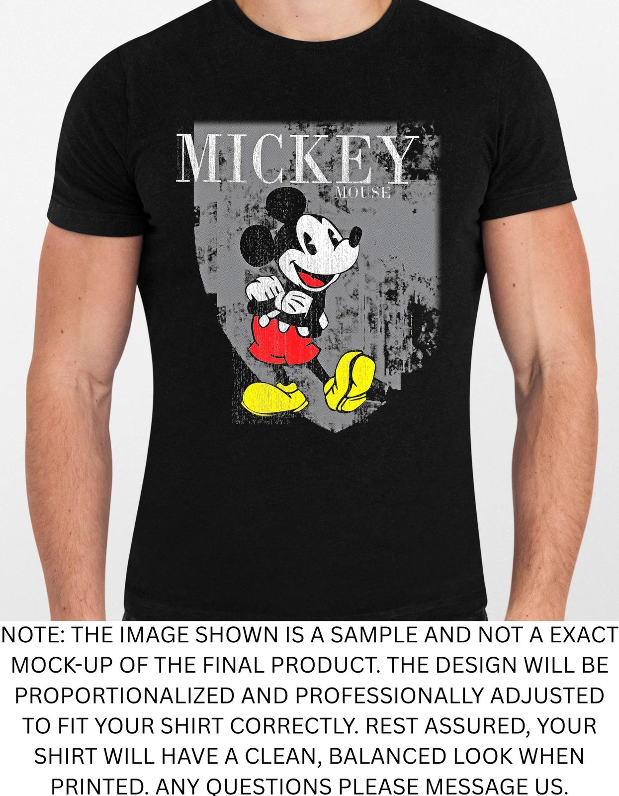 Men s and Women s T-shirts Mickey Graphic XXXL