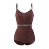 Women's Full Body Shapewear: Tummy Control, Open Crotch, Butt Lifting Bodysuit with Straps