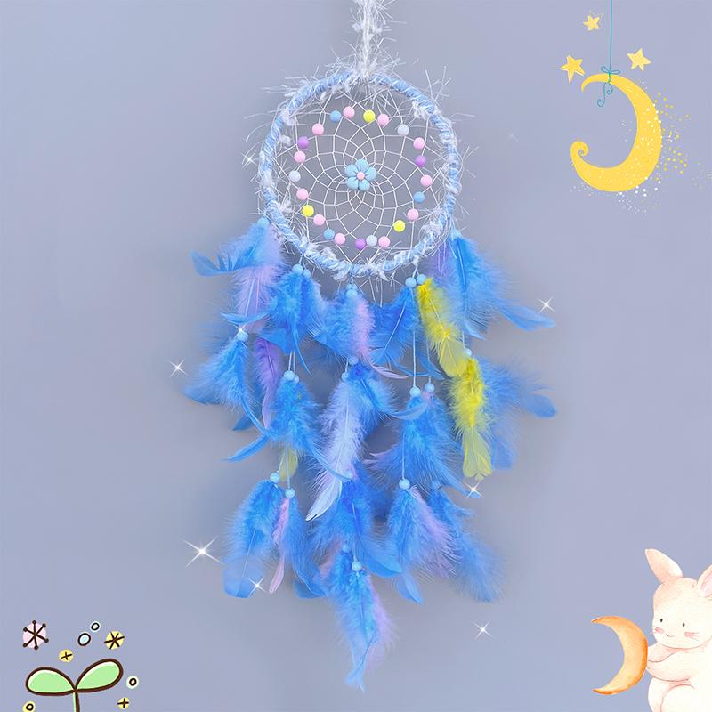 Dream Catcher Handmade Wind Chimes Bedroom Curtain Car Hanging Ornaments Wall Pendant Birthday Festival Gifts Home Decor Crafts
