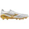 Mizuno MORELIA NEO IV ELITE Scarpe da Calcio Comode da Uomo Bianche P1GA264250