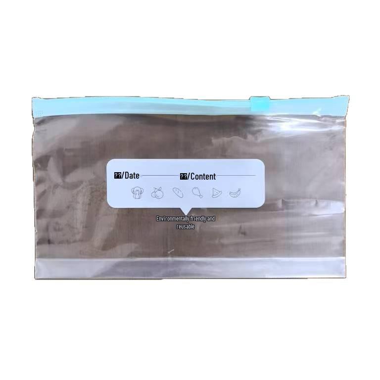Food-Grade Zipper Closure Bag for Refrigerator Freshness