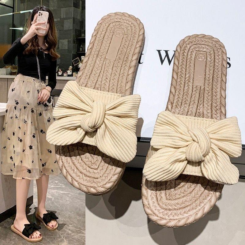 Deodorant Fashion Flat Bottom Summer Summer Wear Non-slip Go Out Beach Women's Slippers