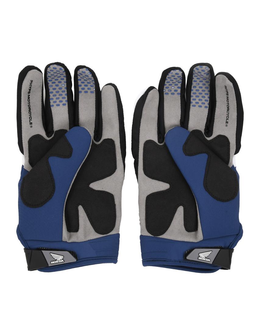 PHYPS MOTORCYCLE Velcro Motorcycle Gloves Blue