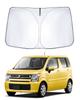 YYANBB Suzuki Wagon R MA34S MA61S MA63S MA64S Car Sunshade for UV No Suction Cups Suitable for Overnight Stays In Car Windshield, Parasol, Sunshade,