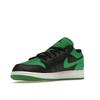 Air Jordan 1 Low GS Black Lucky Green Kids Sneakers White 553560-065