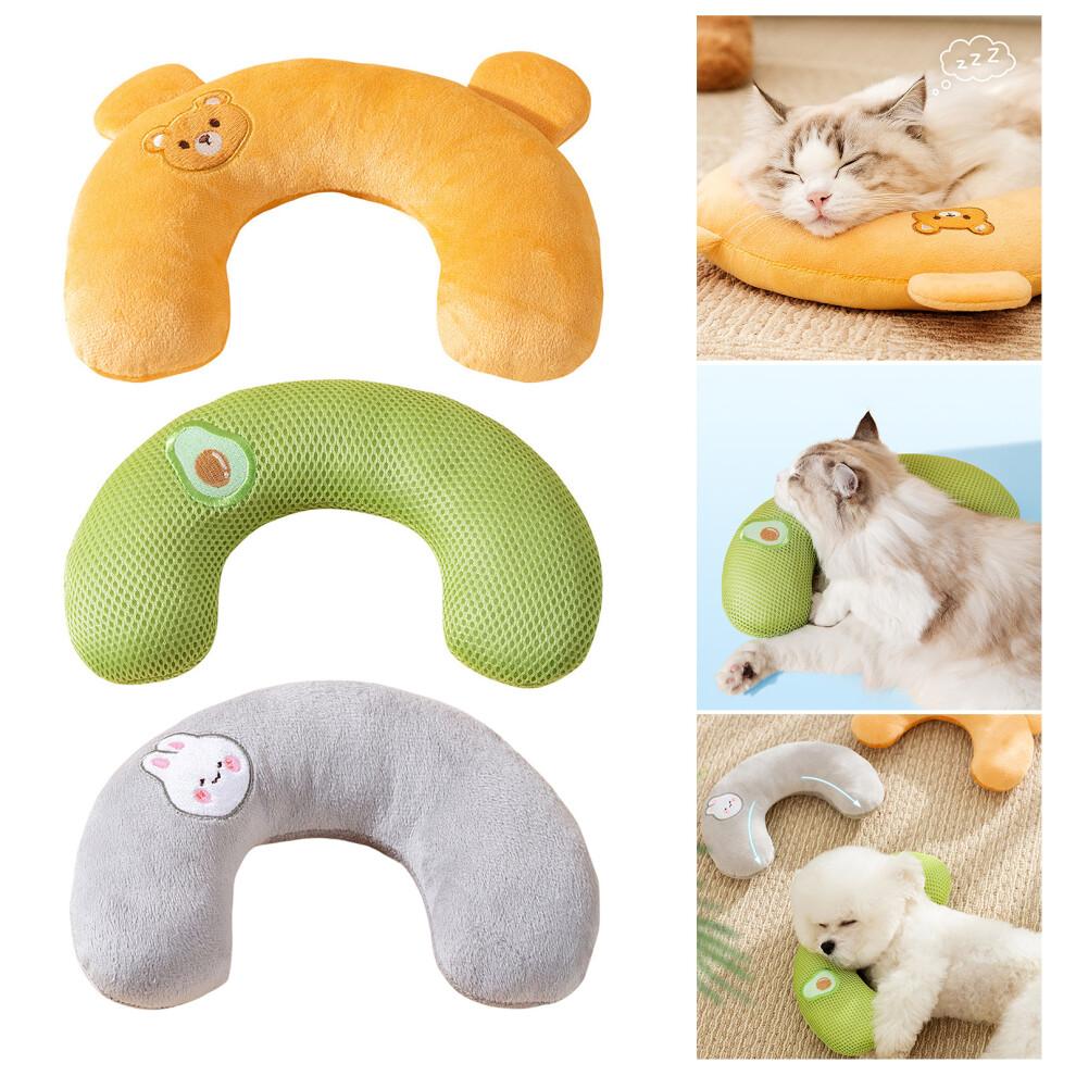 Furry Pet Calmed Pillows Tiefschlafkissen Katzen-Grau