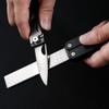 400/600 Grit Double Side Grindstone Pocket Size Grinding Tools Foldable Sharpener  Outdoor Tools