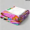 1PC Hey Duggee Custom Name Patterned Flannel Blanket Suitable For All Seasons for Home Decor Warmth and Comfort Gifts Holiday Present