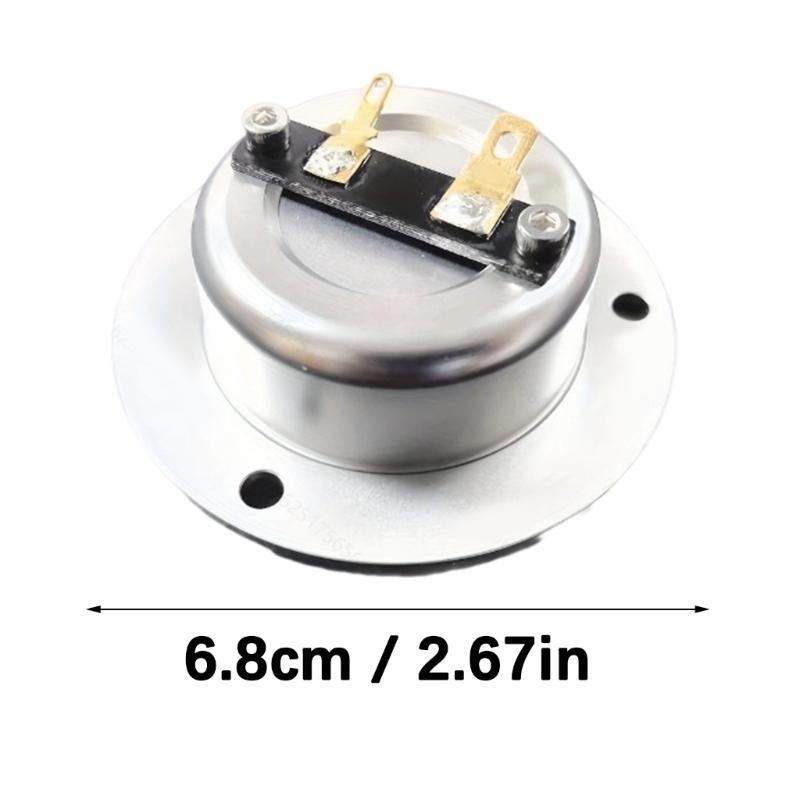 Aluminum Alloy High Frequency Horn Tweeter 15W Power Efficient Sound Reproduction for Home Sound Systems