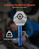 Hydraulic Hose Crimper, Hydra-Krimp AC Hose Crimper Kit with 7 Dies Snap-On, Integral Manual Hydraulic A/C Hoses Crimping Tool for Automotive & Air