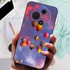 For TCL 605 Case Flower Geometric Painted Bumper Coque Soft Silicone Cover Fundas For TCL 60 SE 4G Cases 60SE TCL605 Shells