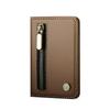 Leather PU Mobile Phone Magnetic Card Holder Card Holder Magnetic Ring