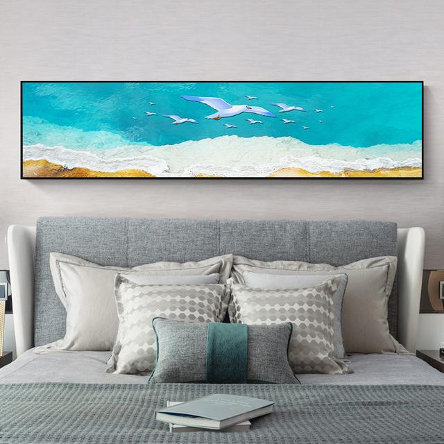 Sailboat Canvas Painting Landscape Posters and Prints Sea Boat Wall Art Pictures for Living Room Home Decoration Cuadros No Frame