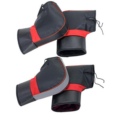 Luvas de guidão de motocicleta Muff para clima frio Luvas de pilotagem à prova de vento E-Bike Protetores de mão Capas de protetores de mão 2 peças