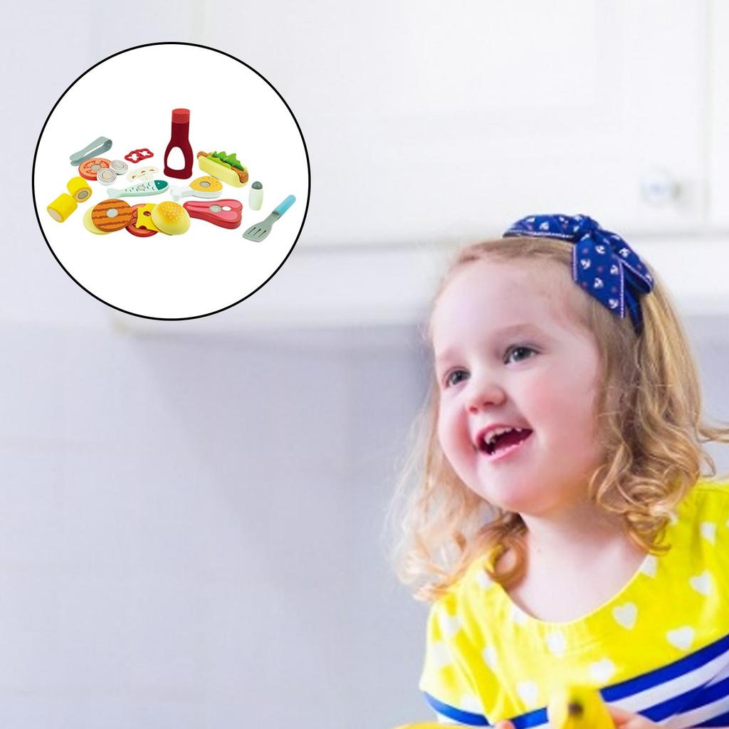 food for kitchen Pretend Cutting Food for Kids Birthday Gifts, Pretend Role Play Games