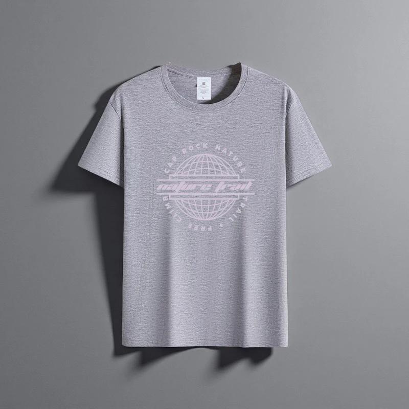 Letní Nové Unisex Všestranné Tričko z Čisté Bavlny Módní Ležérní Top s Kulatým Výstřihem Prodyšné Volného Střihu Tričko s Krátkým Rukávem s Potiskem