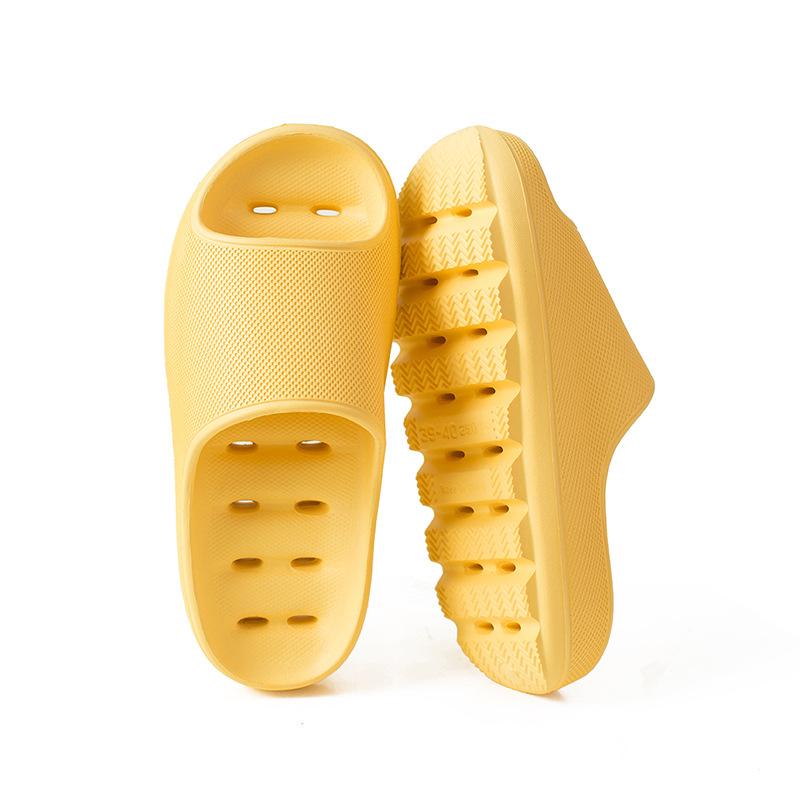 Best Selling New Women Slides   EVA slippers Pure Color Indoor Slide House Slides Cheap Ladies slippers  Fashion Heel slippers