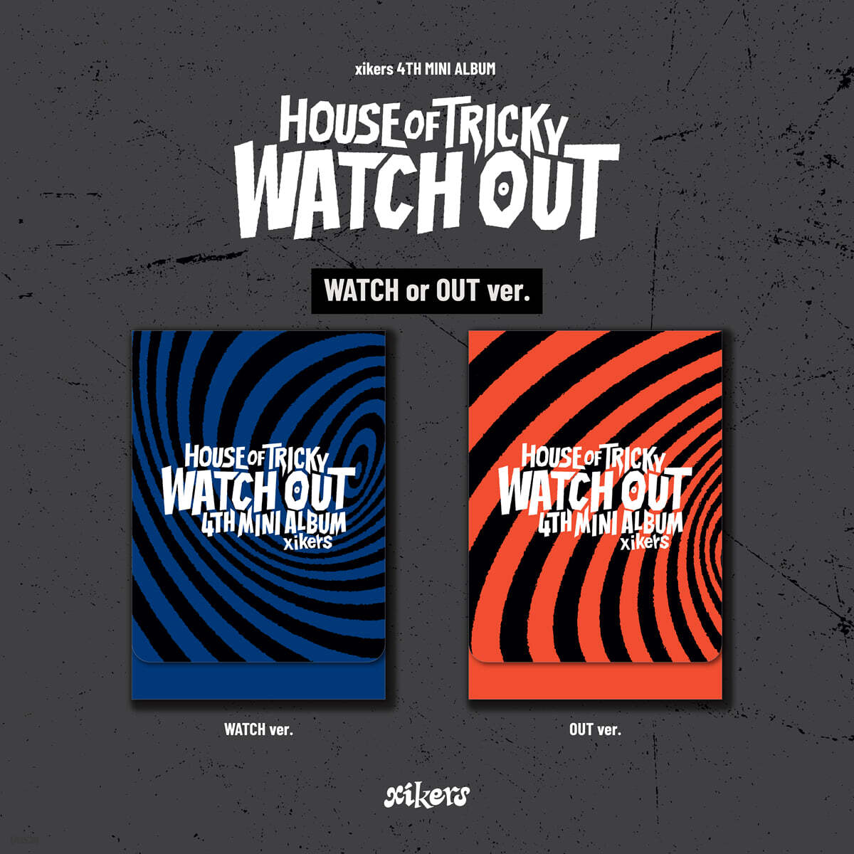 

CYKERS - 4TH MINI ALBUM [HOUSE OF TRICKY : WATCH OUT][PLVE ver.][1 out of 2 randomly sent]