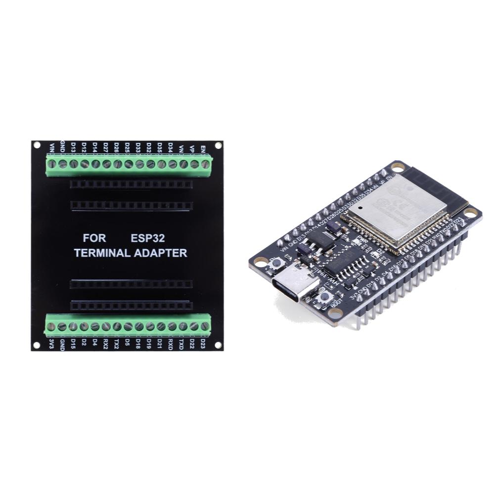 ESP32 Development Board Expansion Board Compatible WiFi Bluetooth Module NodeMCU-32S Lua Ultra-Low Power Expansion Board 30Pin
