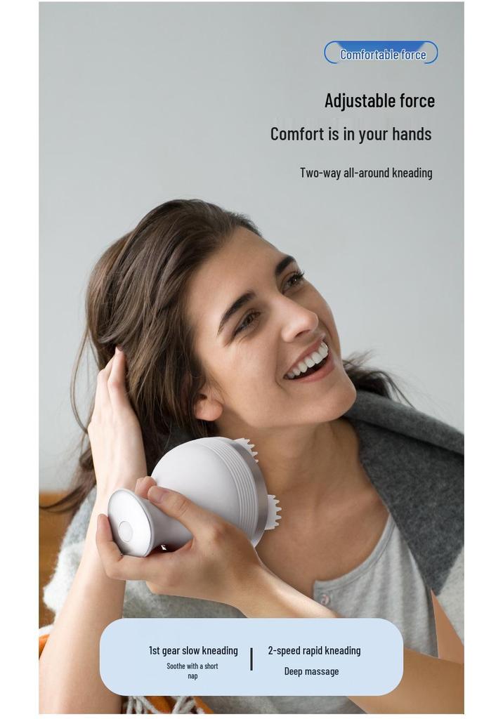 Electric Dragon Claw Head Massager - Pressing & Kneading Scalp Relaxer