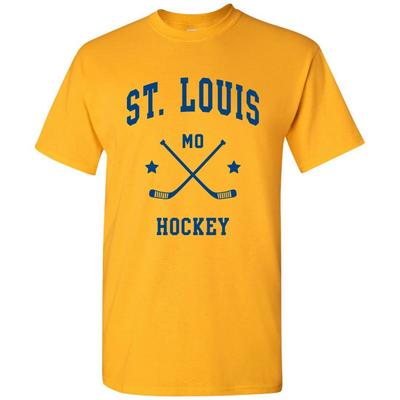St Louis Classic Hockey Arch Basic Baumwoll-T-Shirt